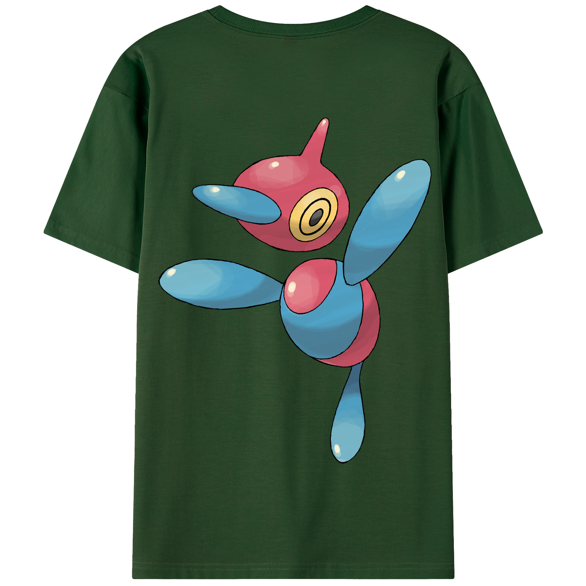 （画像用） ポケットモンスター Pokémon 綿100％半袖Tシャツ（背面プリント）